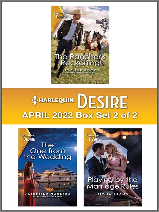 Cover image for Harlequin Desire: April 2022, Box Set 2 of 2